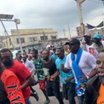 Marche de la plate-forme Mbonda: Jerry Lubala Coordonnateur national de la Plate-forme Mbonda et autres cadres et manifestants interpellés