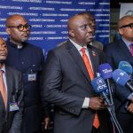 Jerry LUBALA, Président National du parti « NKITA » s&rsquo;exprime après être reçu aux Consultations Nationales.